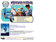 Tablet Screenshot of madeira-fishing.com